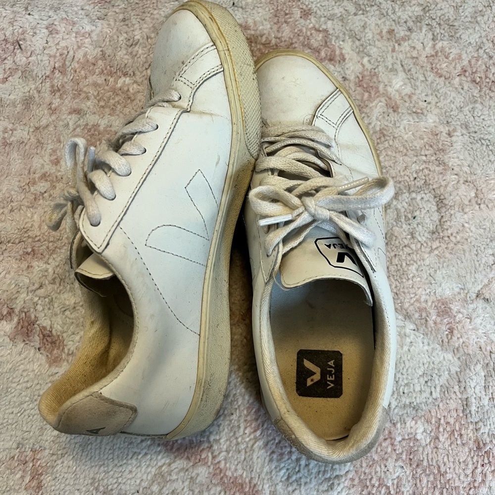 Veja Esplar Leather Sneakers White